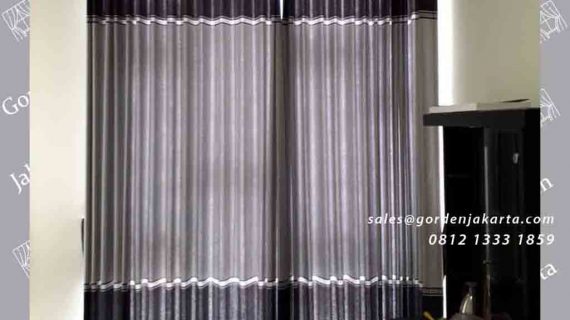 gorden jendela kombinasi warna custom