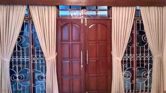 gorden jendela pintu minimalis