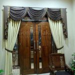 gorden poni gelombang untuk jendela pintu