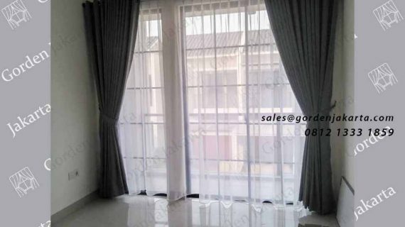 jual tirai gorden minimalis apartemen