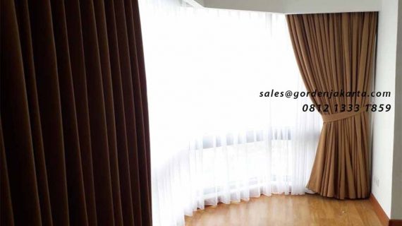 model gorden minimalis mewah bentuk lengkung