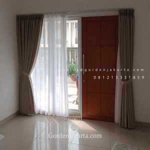 Jual Gorden Minimalis Bryan 686-2 Coklat Cluster Fresco Citra Raya Panongan Tangerang ID6569