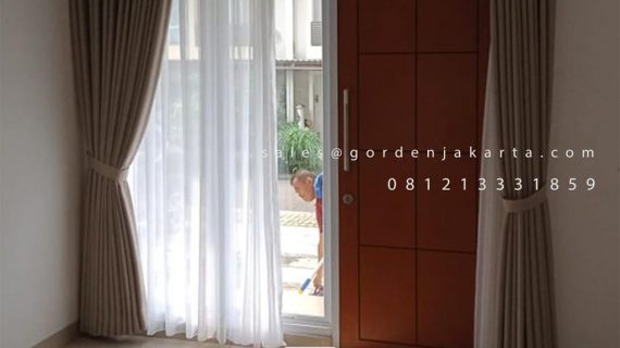 Jual Gorden Minimalis Bryan 686-2 Coklat Cluster Fresco Citra Raya Panongan Tangerang