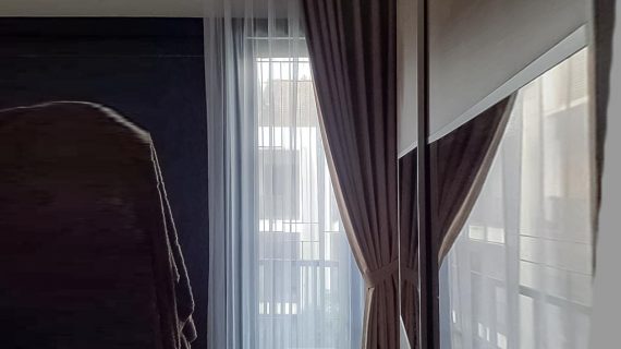 Daftar Harga Gorden Minimalis Kofi 29-5 Coklat Bona Vista Residence Cilandak Jakarta