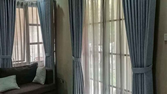 Harga Gorden Blackout Daphne 11-Silver Abu Abu Kalibata Timur Residence Pancoran