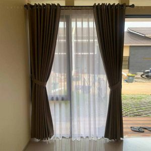 Harga Gorden Minimalis Shania Dimout 683-6 Coklat Vinus 88 Residences Pamulang Timur ID6959